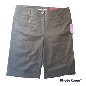 Smart Set Low Rise Bermuda Shorts